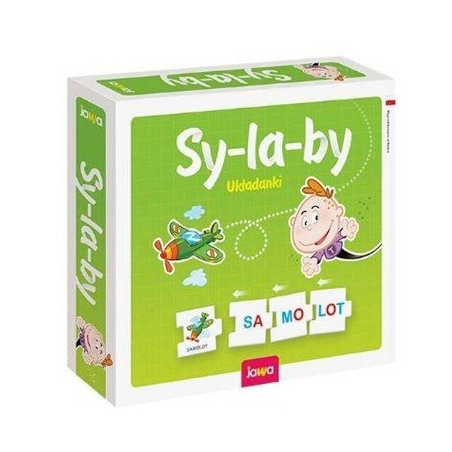NAUKA CZYTANIA gra edukacyjna SYLABY + ELEMENTARZ