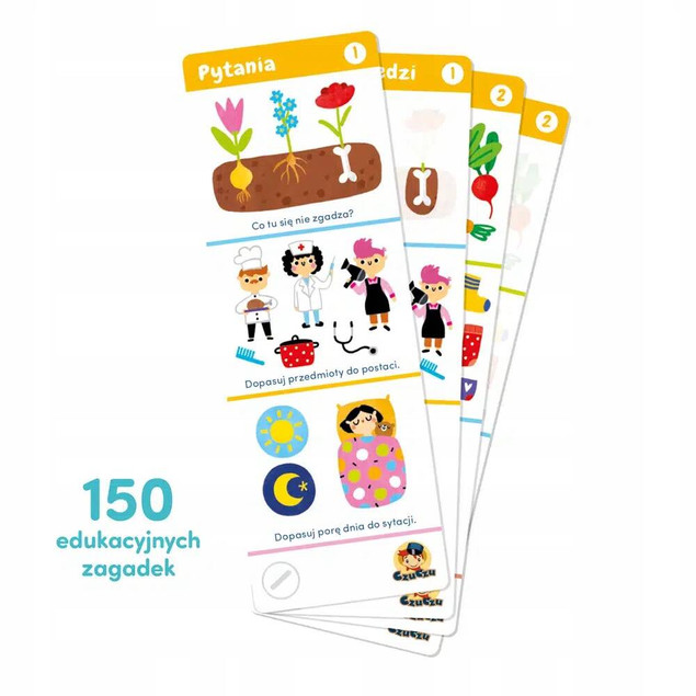 CzuCzu. Zagadki dla dzieci w wieku 4-5 lat