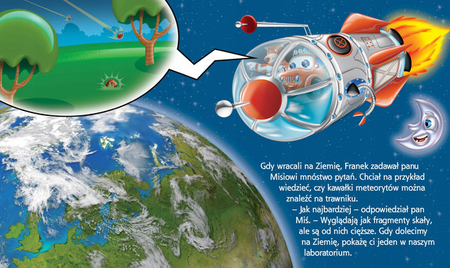 Astronauta. Samochodzik Franek 