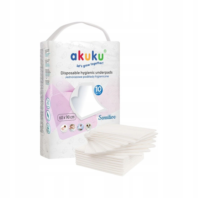 Akuku Podkład jednorazowy Sensitive A0501