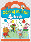 Zdolny Maluch 4-Latek Książeczka Edukacyjna Joanna Kuryjak 4+ Skrzat