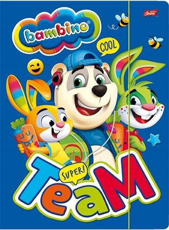 Teczka z gumką A4 Bambino ST p10 MAJEWSKI/ cena za 1szt.