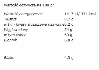 HELPA Liofilizowane Owoce BANAN Suchy Prowiant Kawałki Bez Cukru 9g