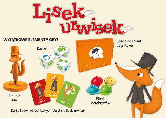 Gra Lisek Urwisek Nasza Księgarnia