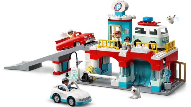 LEGO Duplo Parking i myjnia samochodowa 10948