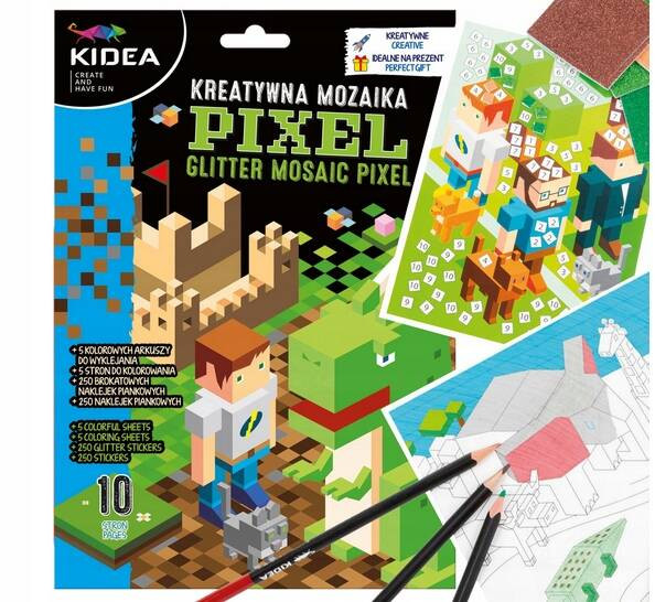 Zestaw kreatywny Mozaika Pixel Kidea