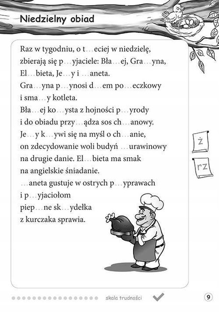 Radosne dyktanda - klasa 2 Greg