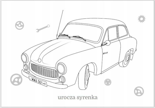 Maluszkowe malowanie. Polskie samochody