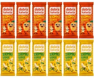 12x DOBRA KALORIA Zdrowy Baton MANGO i BANAN Orzechy Nerkowca Bez Cukru