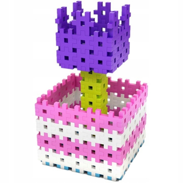 Klocki Basic Pink 300 elementów