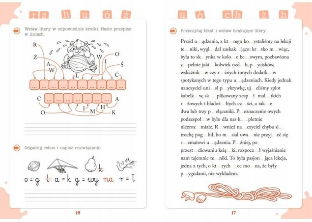 Dyktanda i zabawy ortograficzne kl. 4