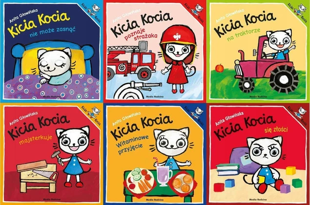 KICIA KOCIA Zestaw Książeczek