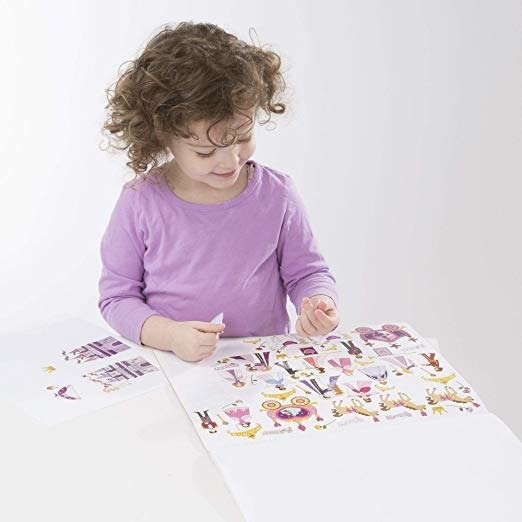Zestaw naklejek dla Dziewczynki MELISSA Pink 14247