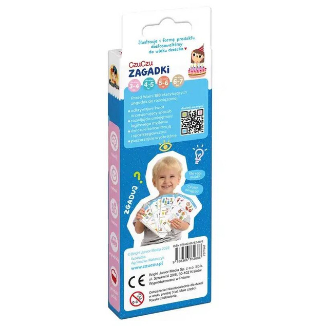CzuCzu Zagadki dla dzieci w wieku 3-4 lat