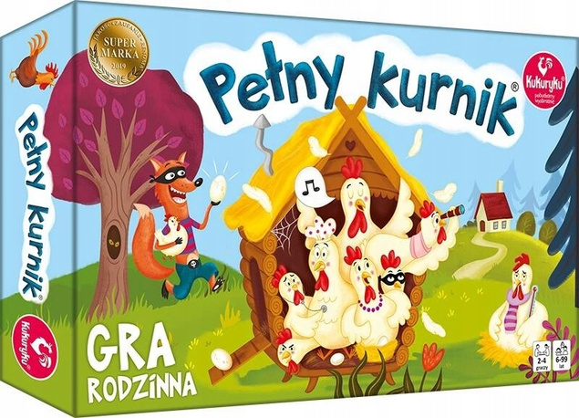 Pakiet PEŁNY KURNIK + CUKIERNIA Gry Rodzinne 5+ Kukuryku