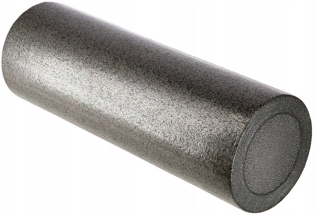 Wałek Roller Do Masażu Gładki Piankowy Rehabilitacyjny Szary 45cm HMS