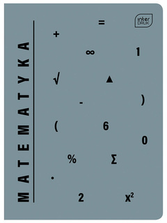 Zeszyt Szkolny Tematyczny MATEMATYKA A5 60 Kartki W Kratkę 70g Interdruk
