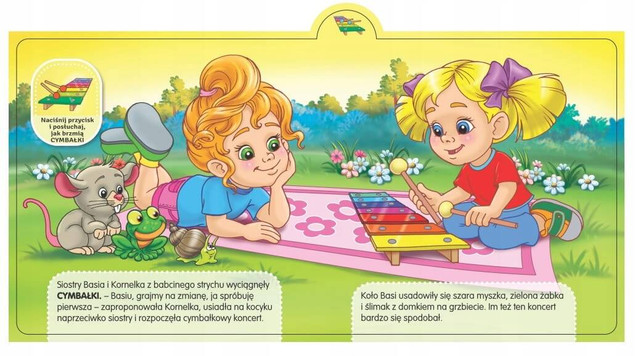 Książka Odkrywam dźwięki Muzyka