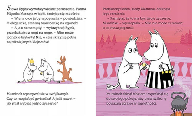 Muminek i Gwiazdka Z Nieba Tove Jansson 3+ HarperKids