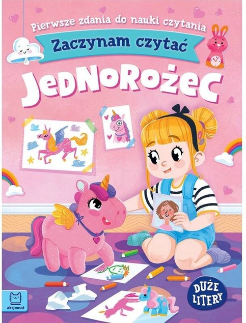 PAKIET Zaczynam Czytać Nauka Czytania Pierwsze Zdania Duże Litery Aksjomat