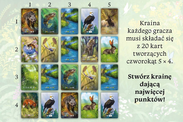 Ekosystem Gra Planszowa Przygodowa Tworzenie Krainy 8+ Nasza Księgarnia