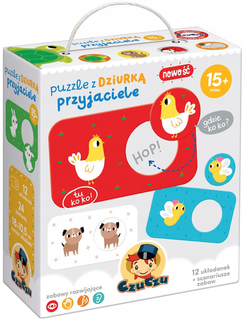 Puzzle z Dziurką Przyjaciele CzuCzu