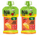 2x BOB SNAIL Smoothie BANAN TRUSKAWKA Bez Dodatku Cukru Mus 120g
