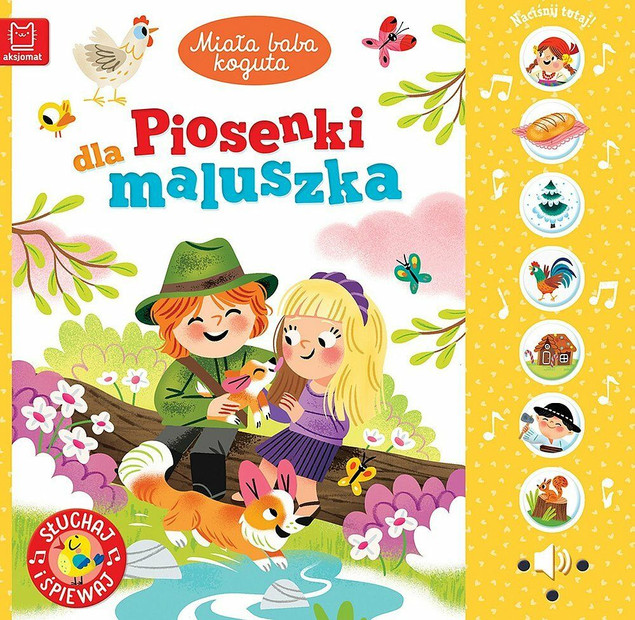 Piosenki Dla Maluszka 4w1 Kółko Miała Baba Koguta Wlazł Kotek
