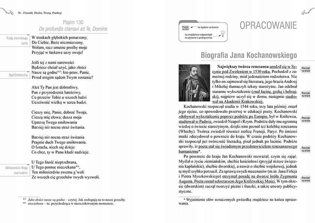 Fraszki pieśni treny