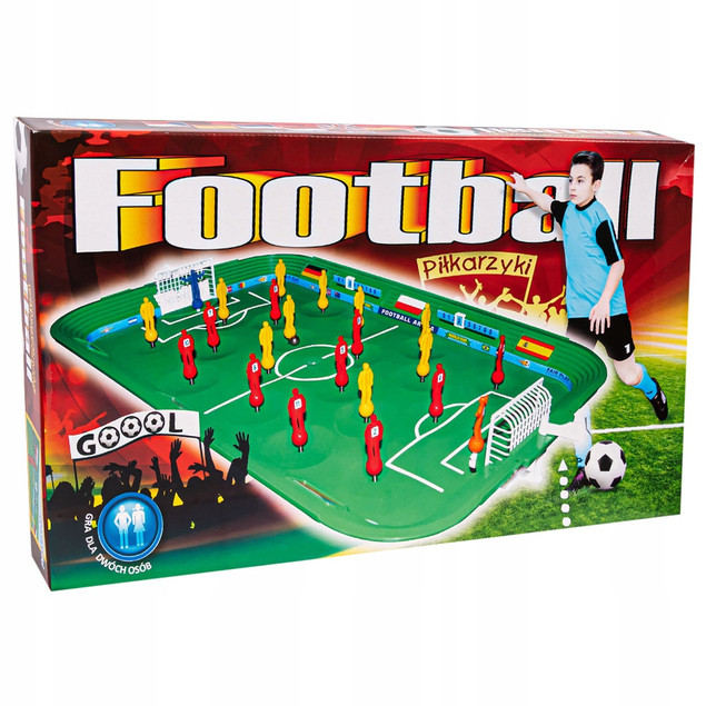 PIŁKARZYKI Na Sprężynkach Gra Zręcznościowa Piłka Nożna 3+ Mejpol