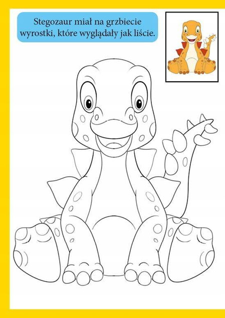 Nasze kochane dinozaury z naklejkami