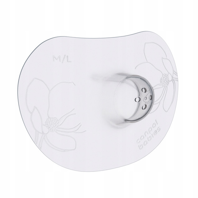 Canpol babies silikonowe osłonki piersi 2szt M/L EasyStart