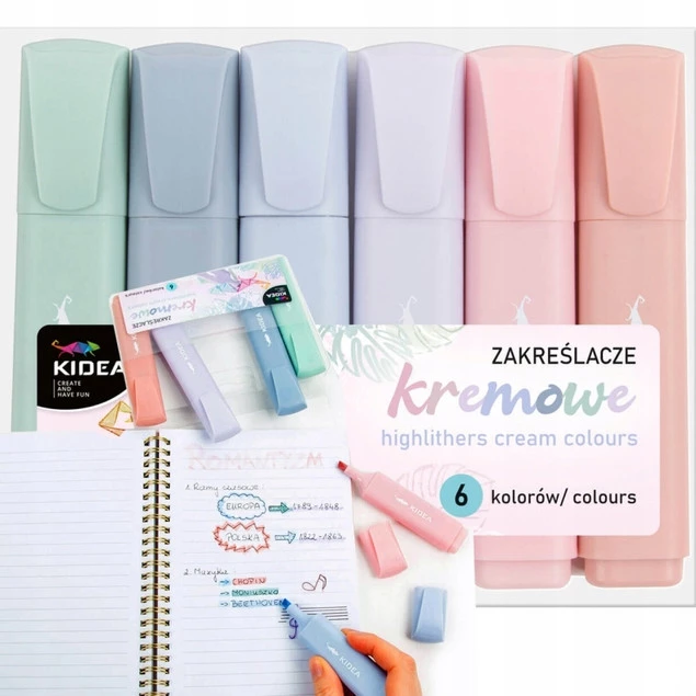 SZKOŁA KREMOWE MARKERY