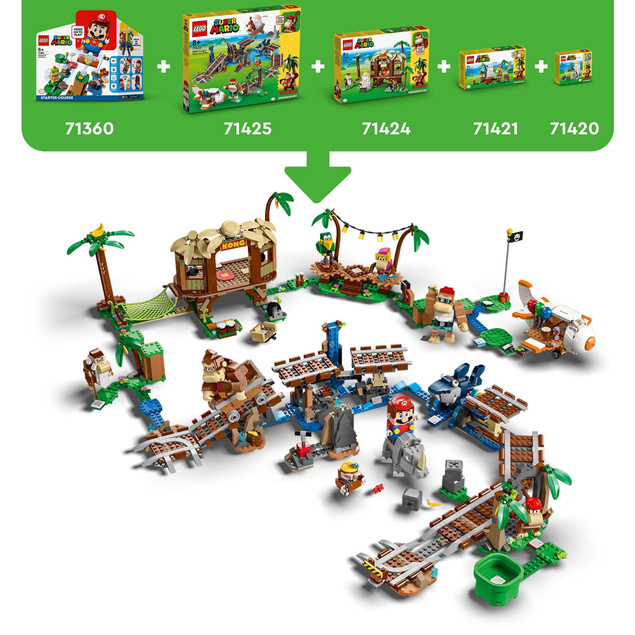 LEGO Super Mario Nosorożec Rambi Zestaw Rozszerzający 106el. 7+ 71420 OUTLET