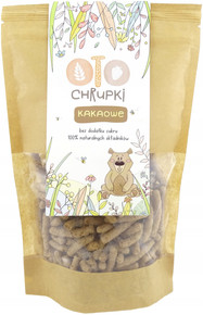 OTO Chrupki Naturalne KUKURYDZIANE Kakaowe BEZ CUKRU 25g Otolandia