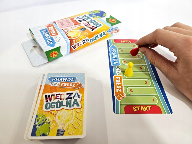 Quiz Prawda Czy Fałsz? Wiedza Ogólna Planszowa 10+ Alexander 2762