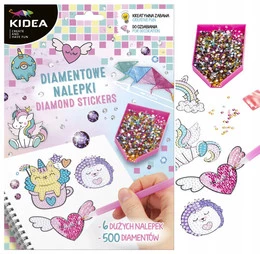 Kidea Naklejki Diamentowe Wyklejanie Po Numerach Haft Diamentowy MAGICZNE