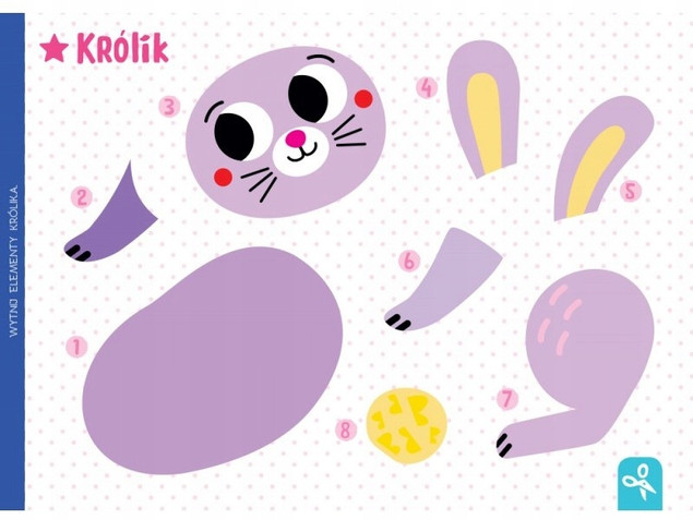 Na wsi. Wycinam, naklejam, rysuję. Wycinanki edukacyjne