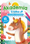 Akademia 5-Latka z Kucykiem Kasztankiem z Naklejkami 5+ Skrzat