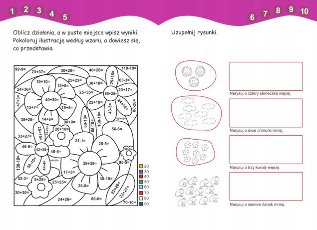 Matematyka. Ćwiczenia dla klas 1-3