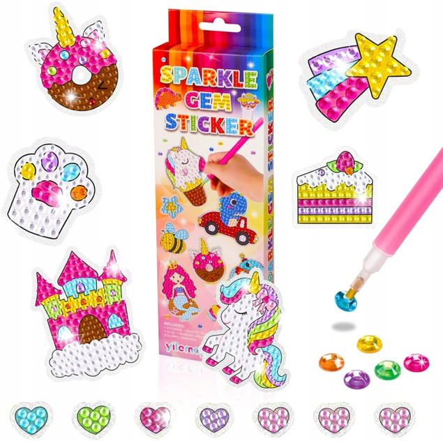 MOZAIKI DIAMENTOWE NAKLEJKI JE