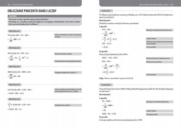 Matematyka korepetycje szkoła podstawowa, klasa 7