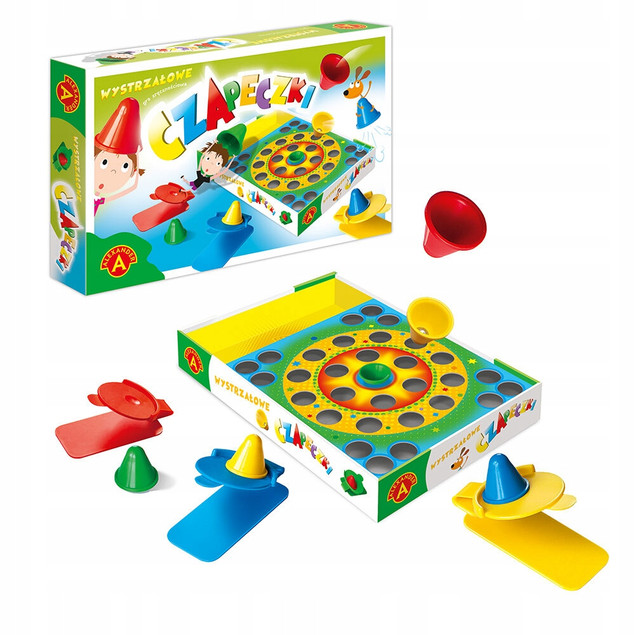 Gra zręcznościowa Wystrzałowe czapeczki ALEX