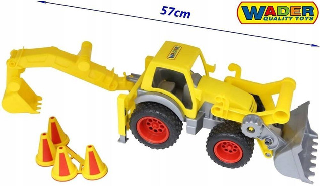 DUŻA KOPARKO ŁADOWARKA koparka traktor 0377