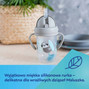 Canpol KUBEK NIEKAPEK Bidon z Obciążoną SŁOMKĄ 270 ml EXOTIC ANIMALS