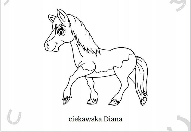 Maluszkowe malowanie. Koniki