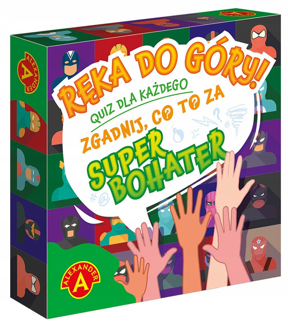 Quiz Ręka do góry! Zgadnij co to za Superbohater