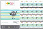 20x Blok Techniczny BIAŁY A4 10 Kartek 170g Happy Color