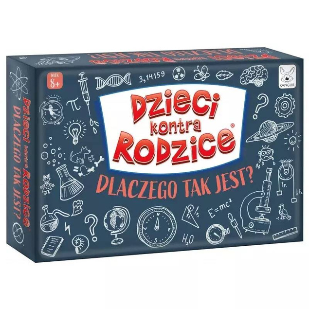 Dzieci Kontra Rodzice Dlaczego Tak Jest? Gra Rodzinna 8+ Kangur