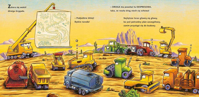 Na placu budowy dzień robót drogowych